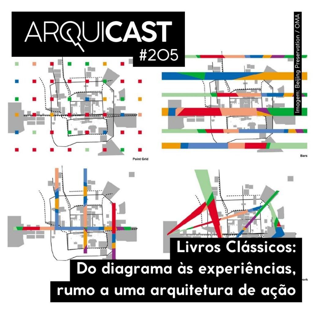 Arquicast 205 – Livros Clássicos: Do diagrama às experiências, rumo a uma arquitetura de ação
